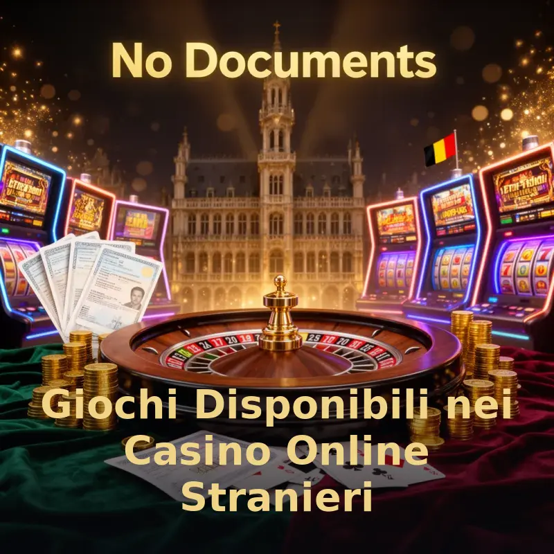 Giochi Disponibili nei Casino Online Stranieri